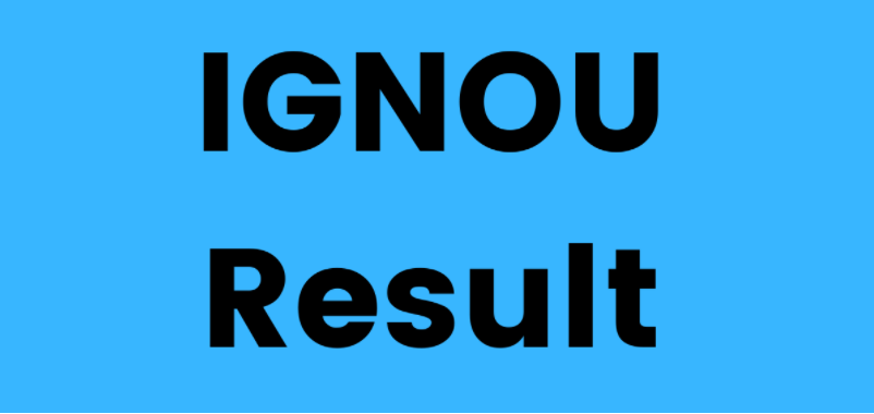 IGNOU MHD Result 2021