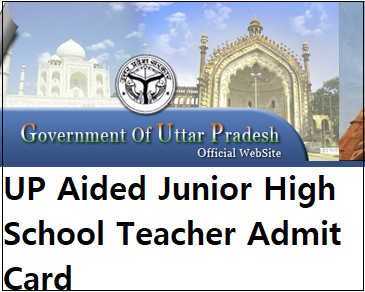 UP Aided Junior High School Teacher Admit Card