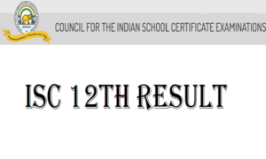 ISC 12th Result 