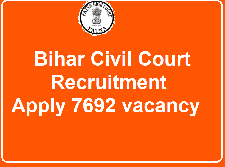 Bihar Civil Court Recruitment