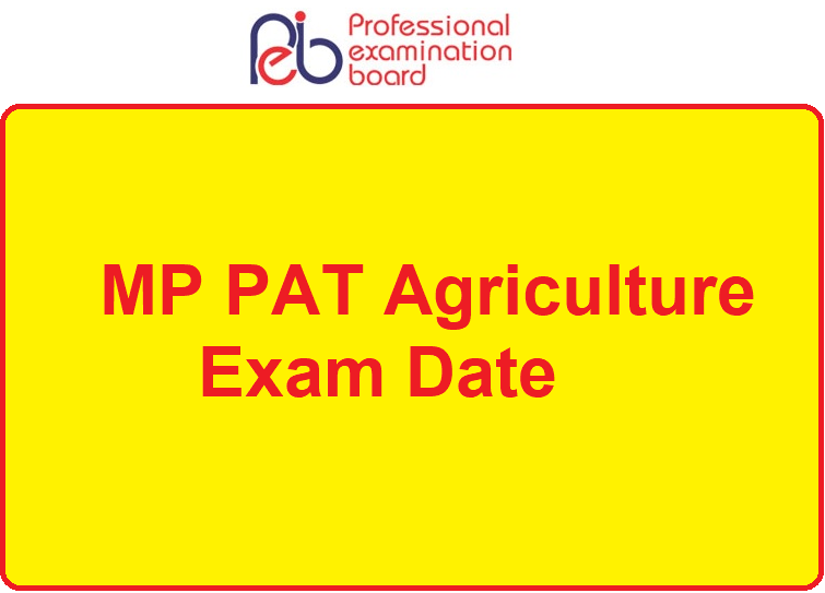 MP PAT Exam Date 2023