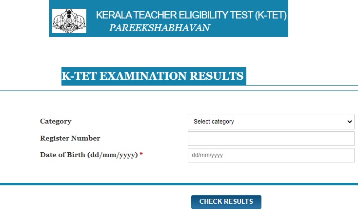 Kerala KTET Result 2023