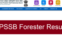 APSSB Forester Result