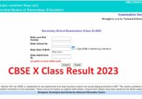 CBSE Class 10th Result 2023 सीबीएसई बोर्ड