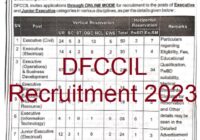 DFCCIL Recruitment