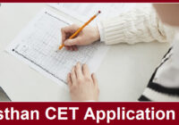Rajasthan CET Application Form