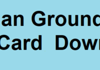 RPSC Ground Water Admit Card