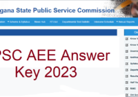 TSPSC AEE Answer Key