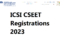 ICSI CSEET Registration
