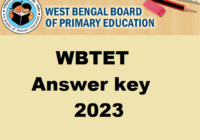 WBTET Answer key 2023