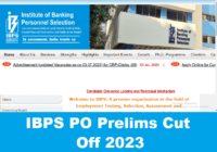 IBPS PO Prelims Cut Off 2023