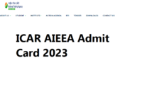 ICAR AIEEA Admit Card