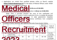 MHSRB Medical Officers Recruitment