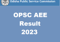 OPSC AEE Result 2023