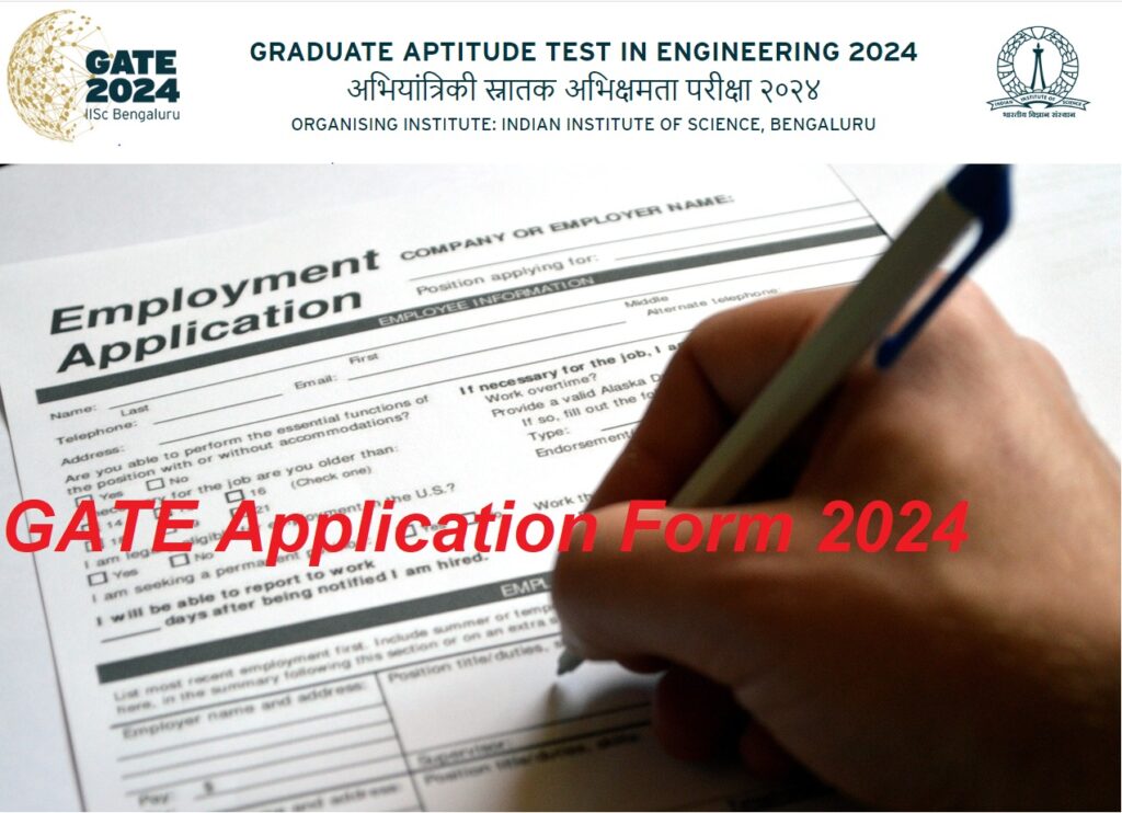 GATE Application Form 2024